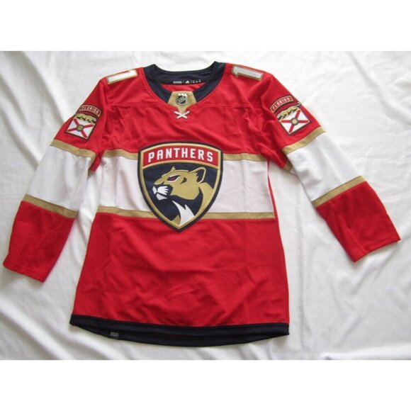 New W/ Tag Men Adidas Florida Panthers Jonathan Huberdeau Jersey Sz 42 (NW194) - Picture 1 of 11